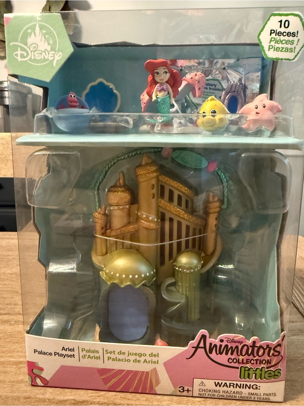 Disney Animators Baby Ariel miniature playset Little Mermaid Mystery Toy NEW